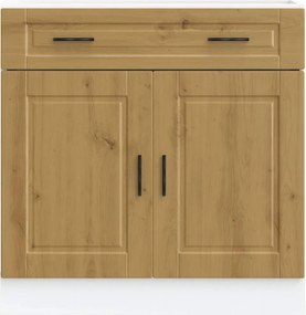 vidaXL ντουλάπι βάσης κουζίνας Porto Δρυς τεχνίτης κατασκευασμένο ξύλο