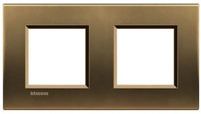 Πλαίσιο 2 + 2 Θέσεων Μπρονζέ Bticino LNA4802M2BZ Legrand-LNA4802M2BZ-Μπρονζέ LNA4802M2BZ