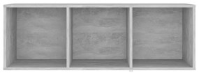 Έπιπλο Τηλεόρασης Γκρι Σκυρ. 107 x 35 x 37 εκ. από Μοριοσανίδα - Γκρι