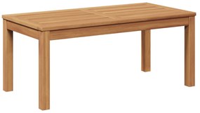 vidaXL Σετ Καναπέ Κήπου 2 pcs Καστανό Μασίφ ξύλο teak