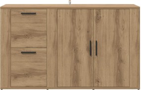 vidaXL Πλαϊνό γραφείο Artisan Oak 100 x 33 x 59.5 εκ.