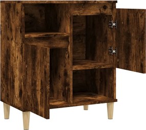 vidaXL Ντουλάπι Καπνιστή Δρυς 60x35x70 εκ. από Επεξεργασμένο Ξύλο