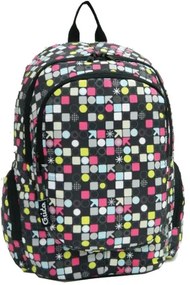 Bagtrotter τσάντα πλάτης εφηβική Global circles με 2 θήκες 44x31x18εκ.  τμχ.