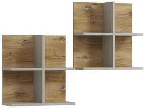 Σετ 2 ράφια Myro - 60.00Χ24.00Χ62.00cm
