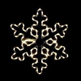 Φωτοσωλήνας με σχέδιο Snowflake II-Warm White  (10 τεμάχια)
