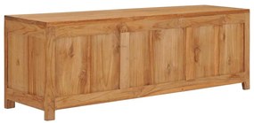 vidaXL Έπιπλο Τηλεόρασης 120 x 30 x 40 εκ. από Μασίφ Ξύλο Teak