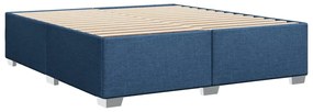 ΚΡΕΒΑΤΙ BOXSPRING ΜΕ ΣΤΡΩΜΑ ΜΠΛΕ 180X200 ΕΚ. ΥΦΑΣΜΑΤΙΝΟ 3285966