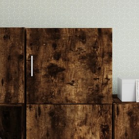 vidaXL Ντουλάπι Τοίχου Καπνιστή Δρυς 45x42,5x40 εκ. Επεξεργασμένο Ξύλο