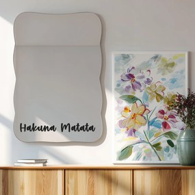 Αυτοκόλλητο για καθρέφτη S10 – Hakuna Matata