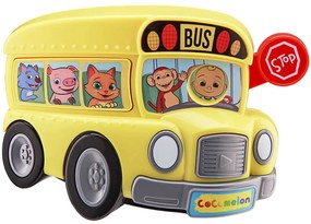 Σχολικό Λεωφορείο Παιχνίδι Cocomelon CO-100 Με Μουσική &amp; Φως 18,4x13cm Yellow eKids