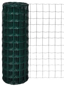 vidaXL Συρματόπλεγμα Πράσινο 25 x 1,7 μ. Ατσάλινο
