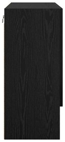 vidaXL Ντουλάπα Τοίχου Μαύρη δρυς 60 x 31 x 70 εκ Επεξεργασμένο ξύλο