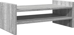 vidaXL Βάση Οθόνης Γκρι Sonoma 50x27x20 εκ. από Επεξεργασμένο Ξύλο