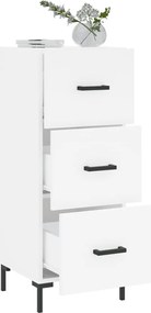 vidaXL Ντουλάπι Λευκό 34,5 x 34 x 90 εκ. από Επεξεργασμένο Ξύλο