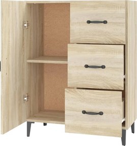 vidaXL Ντουλάπι Sonoma Δρυς 69,5 x 34 x 90 εκ. από Επεξεργασμένο Ξύλο