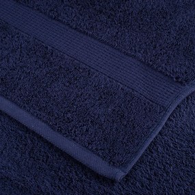 vidaXL Πετσέτες 2 pcs Ναυτικό μπλε 15 x 21 cm Βαμβάκι