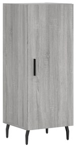 vidaXL Μπουφές Sonoma Γκρι 34,5 x 34 x 180 εκ. από Επεξεργασμένο Ξύλο