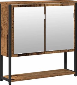 vidaXL Σετ Επίπλων Μπάνιου 2 τμχ. Καφέ 60 x 30 x 60 cm