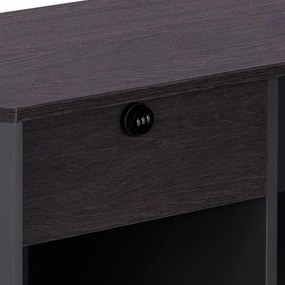 ΓΡΑΦΕΙΟ ΕΠΑΓΓΕΛΜΑΤΙΚΟ ΑΝΑΣΤΡΕΨΙΜΗ ΓΩΝΙΑ ROSEWOOD HM2083 220X180X76Υεκ. (1 Τεμμάχια)