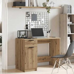 vidaXL Γραφείο Αρτισιανή Δρυς 100x50x75 εκ. από Επεξεργασμένο Ξύλο