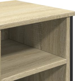 vidaXL Ντουλάπι Νιπτήρα Μπάνιου Sonoma Δρυς 91x35x60 εκ. Επεξ. Ξύλο