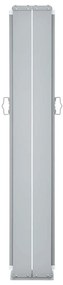 vidaXL Σκίαστρο Πλαϊνό Συρόμενο Κόκκινο 120 x 600 εκ.