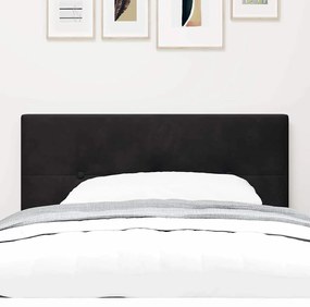 vidaXL LED κεφαλάρι με φώτα λωρίδας LED Μαύρο 100 cm Πολυεστέρας