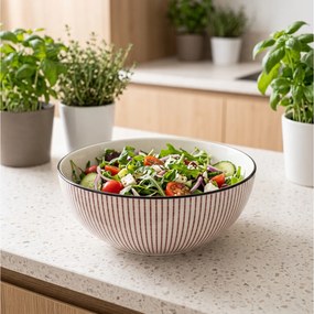 ΣΑΛΑΤΙΈΡΕΣ SALAD BOWL LUNIS RED D22 194954B