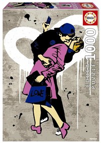 Παζλ Educa EL BESO, CHICO DE LA TELEVISIÓN 1000 Τεμάχια