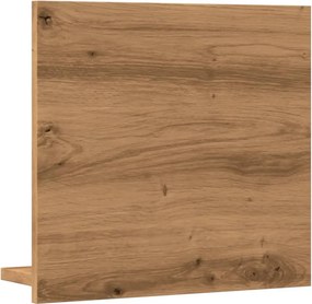 vidaXL Ντουλάπι καθρέφτη μπάνιου Artisan Oak Κατασκευασμένο ξύλο