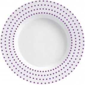 Σερβίτσιο Πιάτων Πορσελάνης Matrix Purple – 20τμχ - Cryspo Trio