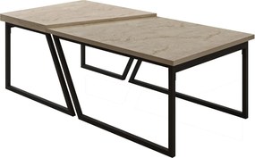 Coffee Table Set Verona P0024623 - Travertine Travetine
