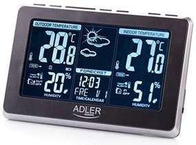 ADLER WEATHER STATION BLACK/SILVER