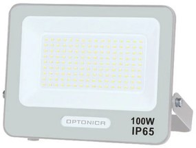 Προβολέας Led MTN-158141 SMD 100W 4000K 9000lm 24,2x21,2x3,35cm White Metanor