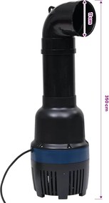 vidaXL Αντλία Σιντριβανιού 26000 Λίτρα / Ώρα 135 W