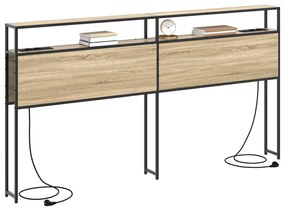 vidaXL Κεφαλάρι Αποθήκης Sonoma Oak 180 εκ. Επεξεργασμένο ξύλο