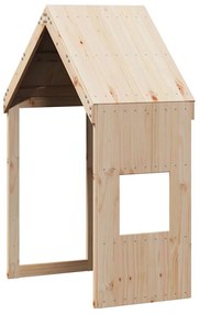 vidaXL Υπερυψ. Κρεβάτι 90x190 εκ. Μασίφ Πεύκο με Σκάλα / Οροφή