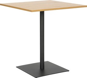 Τραπέζι Nerobian pakoworld mdf σε sonoma απόχρωση 70x70x75εκ