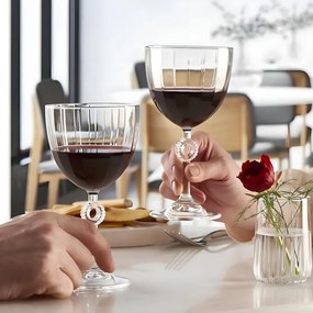 Wine Glass Set (6 Pieces) Amore-KS - 270 Transparent