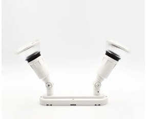 Σποτ Καρφωτό Επιδαπέδιο Διπλή Μπάρα E27 80W IP65 GARDEN SPOT Viokar-173014603-Λευκό 0173014603