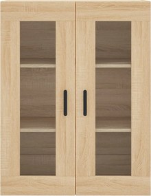 vidaXL Ντουλάπι Επιτοίχιο Sonoma Δρυς 69,5 x 34 x 90 εκ.