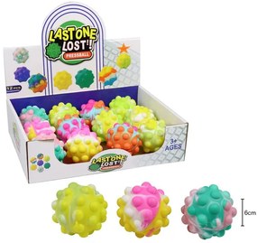 Παιχνίδι αντιστρές μπαλάκι 12τεμ - Lastone lost pressball 12pcs