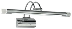 Φωτιστικό Τοίχου - Απλίκα Sigma LED-W-SIGMA/4W Ρυθμιζόμενο 4W Led 40,3x21,5x12cm Chrome Intec Metal