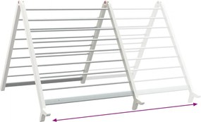 vidaXL Απλώστρα Μπανιέρας Επεκτάσιμη 53-90 εκ. από Αλουμίνιο