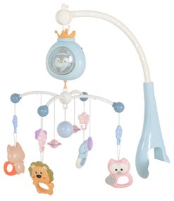 MONI TOYS ΜΟΥΣΙΚΟ ΠΕΡΙΣΤΡΕΦΟΜΕΝΟ PENGUIN BLUE 3801005600038