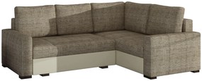 Γωνιακός καναπές Rona-Δεξιά-Μπεζ - 240.00Χ165.00Χ90.00cm