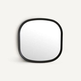Τετράγωνος καθρέφτης από μασίφ δρυ, 60 εκ., Orion