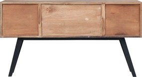 vidaXL Μπουφές 110x30x75 εκ. από Μασίφ Ξύλο Teak