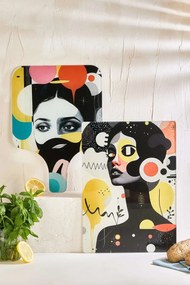 Cutting Board Set (2 Pieces) Future2 Multicolor