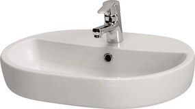 Cersanit Caspia Oval 60x42 - Επιτραπέζιος νιπτήρας